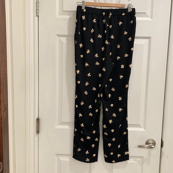 Simons Contemporaine Black Floral Trousers - Picture 5 of 14